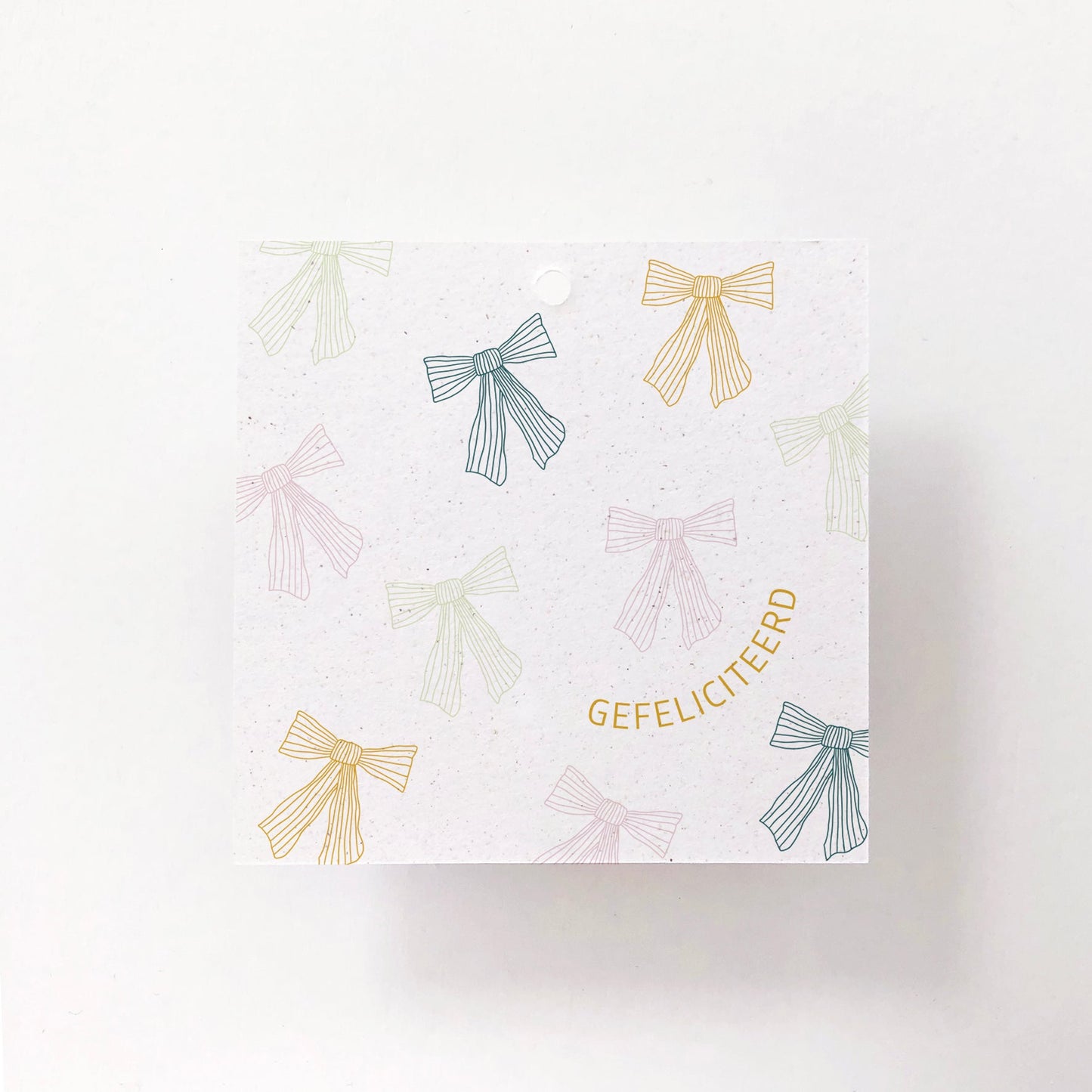 GIFT LABEL - C4 - GEFELICITEERD