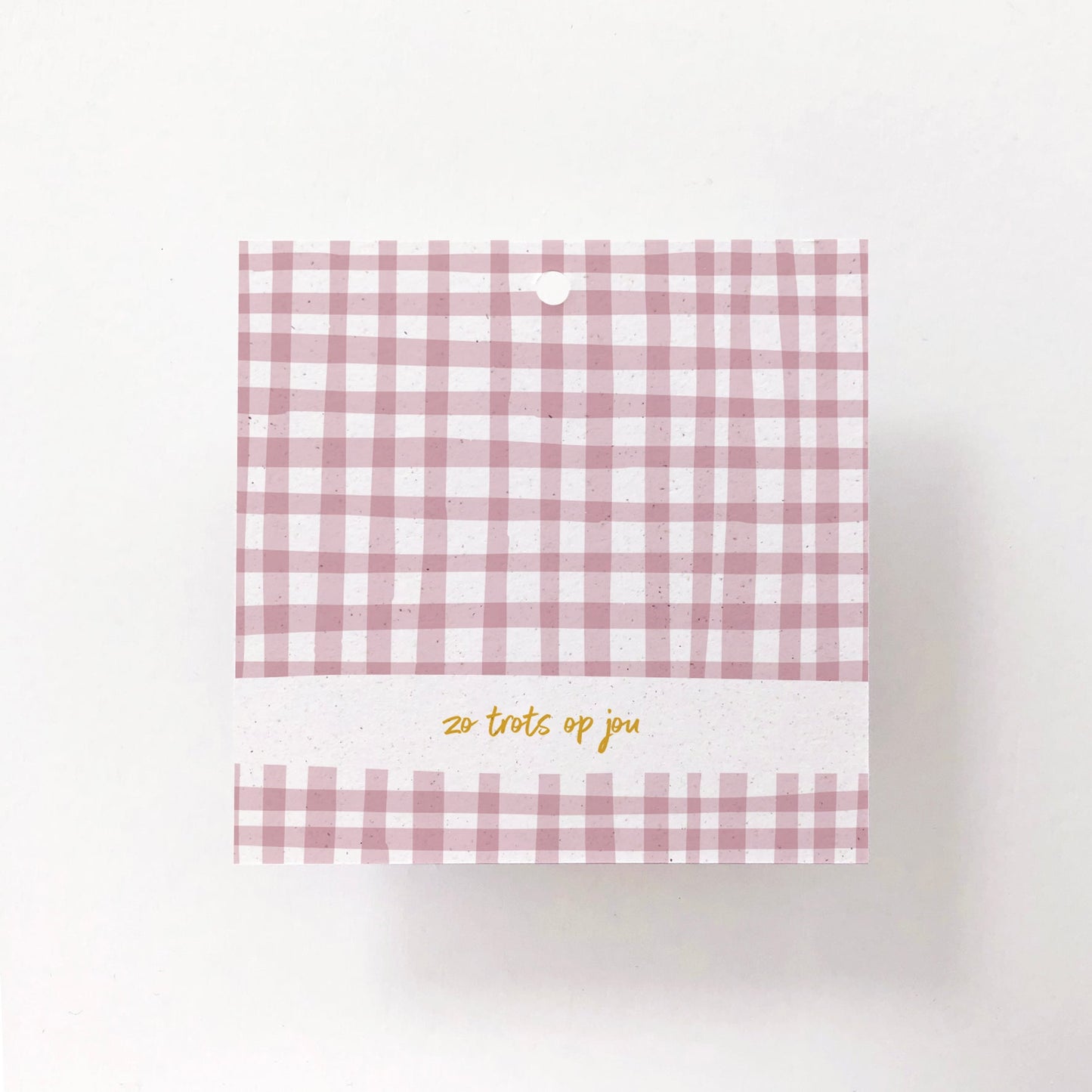 GIFT LABEL - C4 - ZO TROTS OP JOU