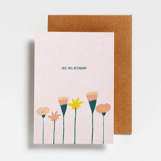 WENSKAART - HEEL VEEL BETERSCHAP