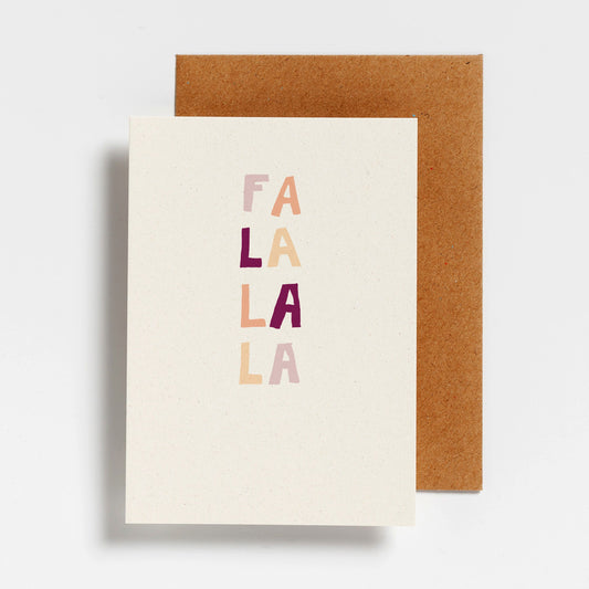 WENSKAART -  FALALALA