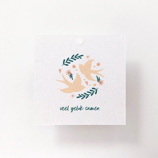 CADEAULABEL - C3 - VEEL GELUK SAMEN