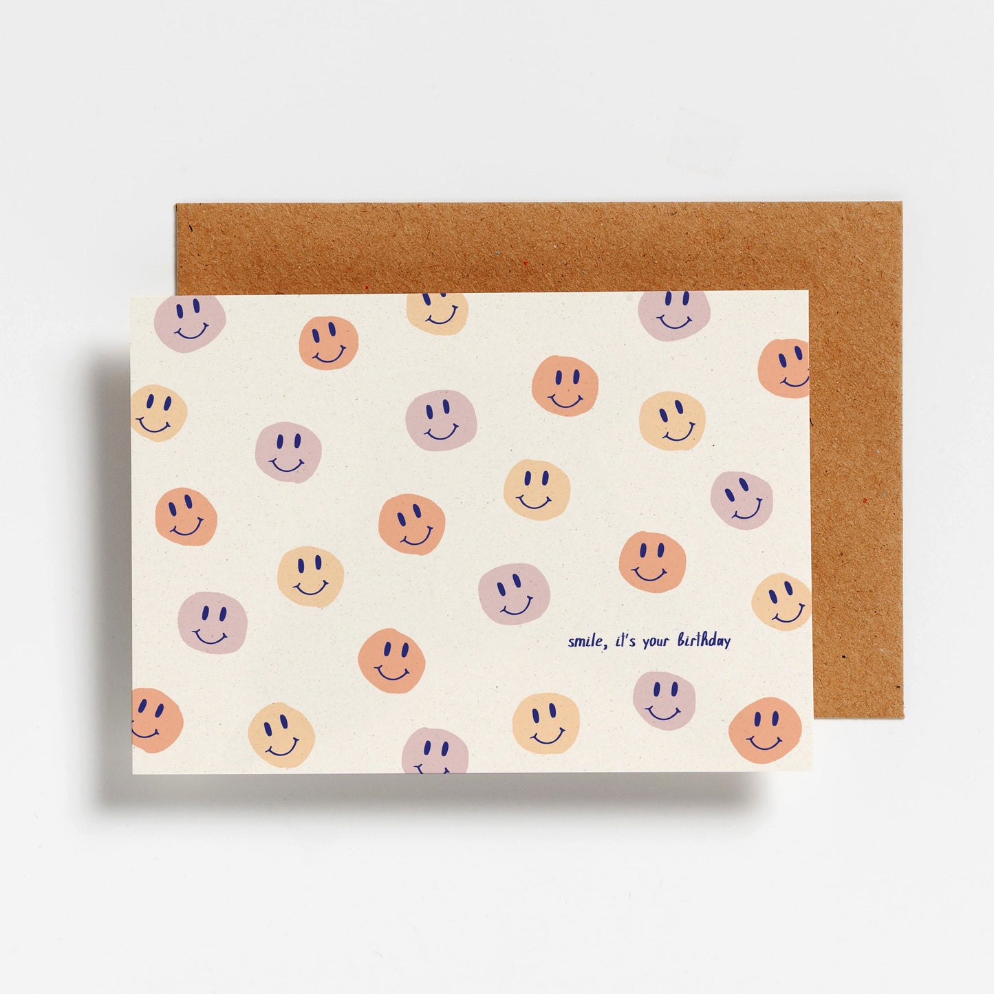 WENSKAART - SMILEY SMILE IT'S YOUR BIRTHDAY