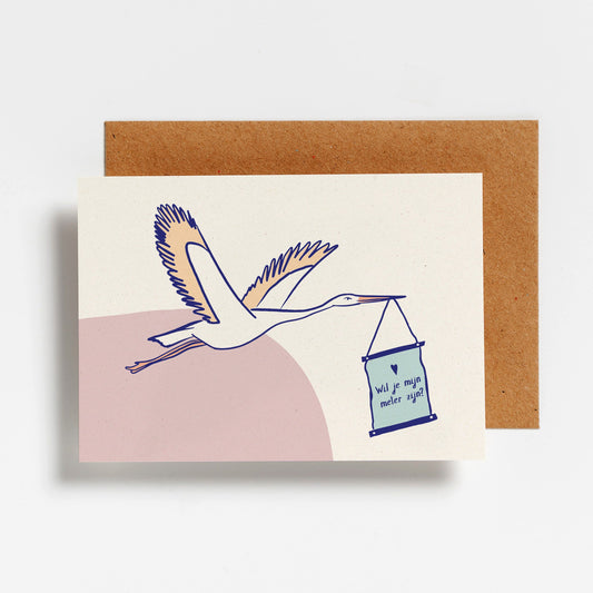 WENSKAART - WIL JE MIJN METER ZIJN