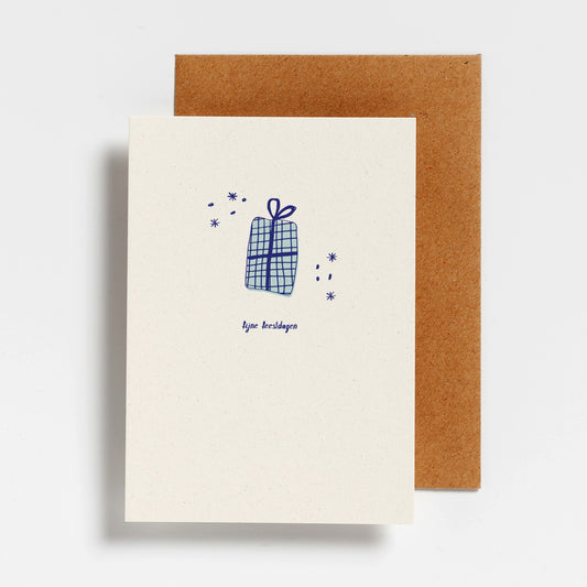 WENSKAART - KERST - FIJNE FEESTDAGEN