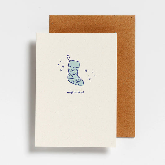 WENSKAART - KERST - VROLIJK KERSTFEEST