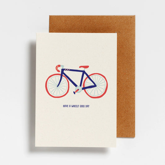 WENSKAART - HAVE A WHEELY GOOD DAY