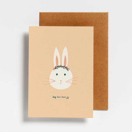 WENSKAART - LANG LEVE LIEVE JIJ KONIJN