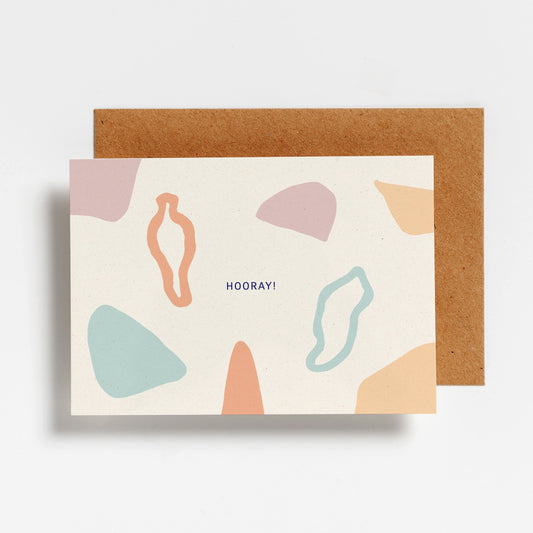 WENSKAART - SHAPES HOORAY