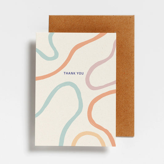 WENSKAART - SHAPES THANK YOU