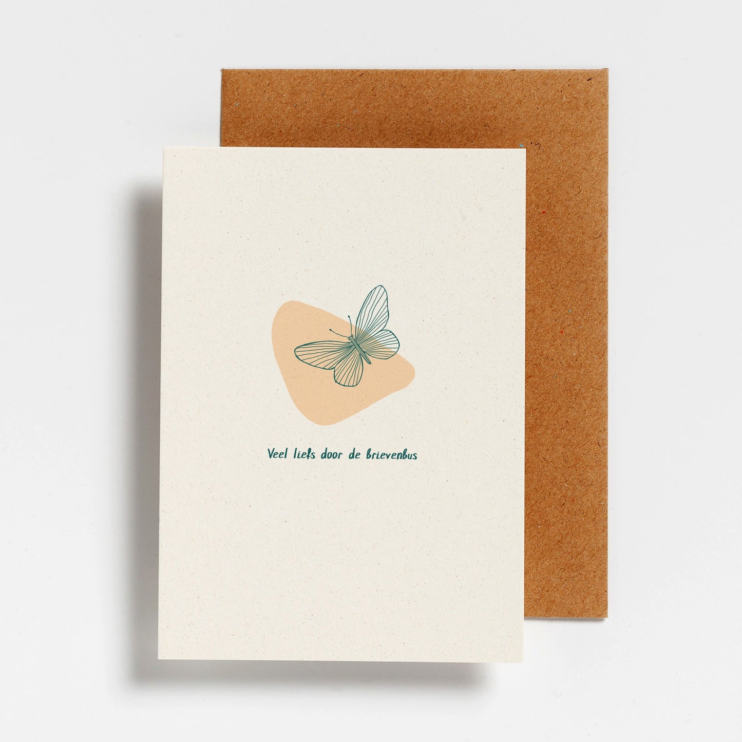 WENSKAART - VEEL LIEFS DOOR DE BRIEVENBUS