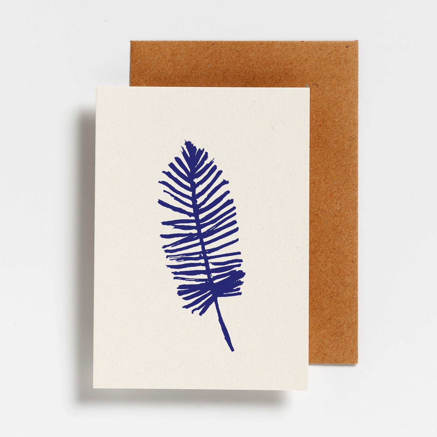 WENSKAART - BLUE LEAVE