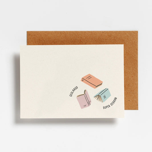 WENSKAART - GESLAAGD GOED GEDAAN