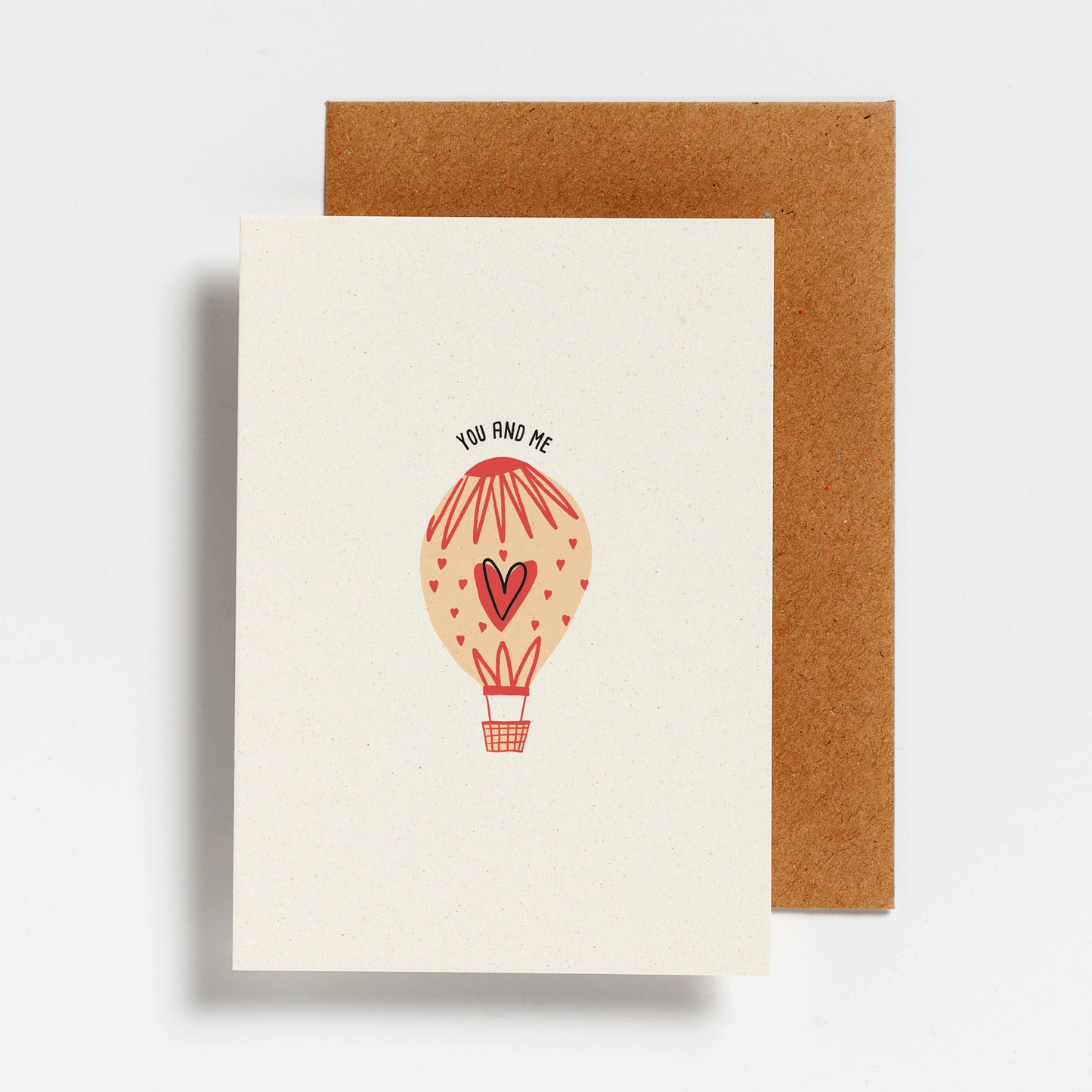 WENSKAART - YOU AND ME AIR BALLOON