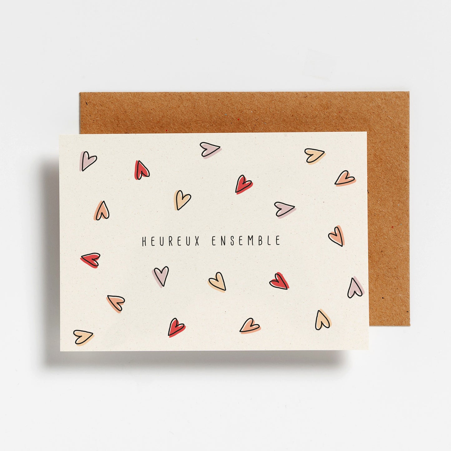 CARTE DE VŒUX - HEUREUX ENSEMBLE
