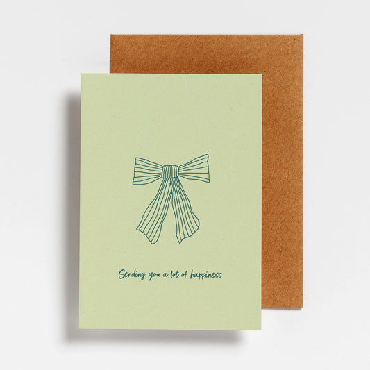 WENSKAART - SENDING YOU A LOT OF HAPPINESS