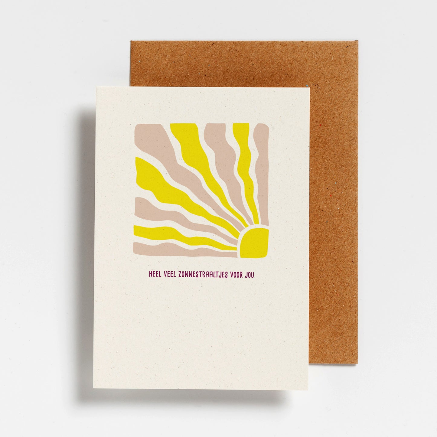WENSKAART - HEEL VEEL ZONNESTRAALTJES VOOR JOU