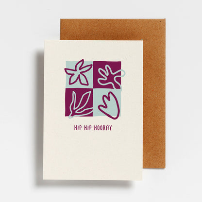 WENSKAART -  HIP HIP HOORAY