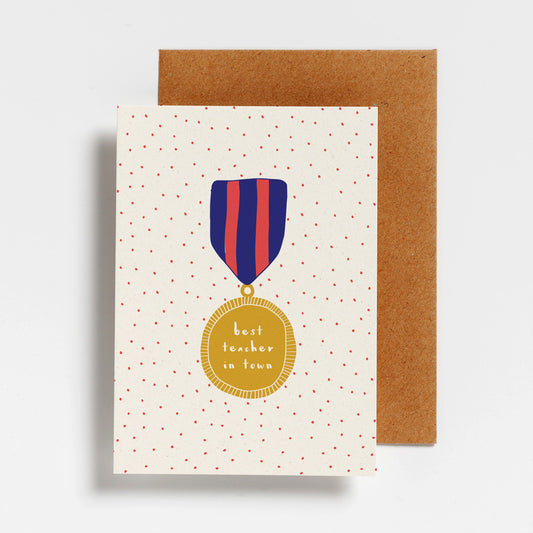 WENSKAART - BEST TEACHER IN TOWN