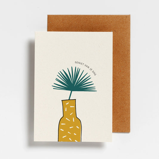 WENSKAART - GENIET VAN JE DAG